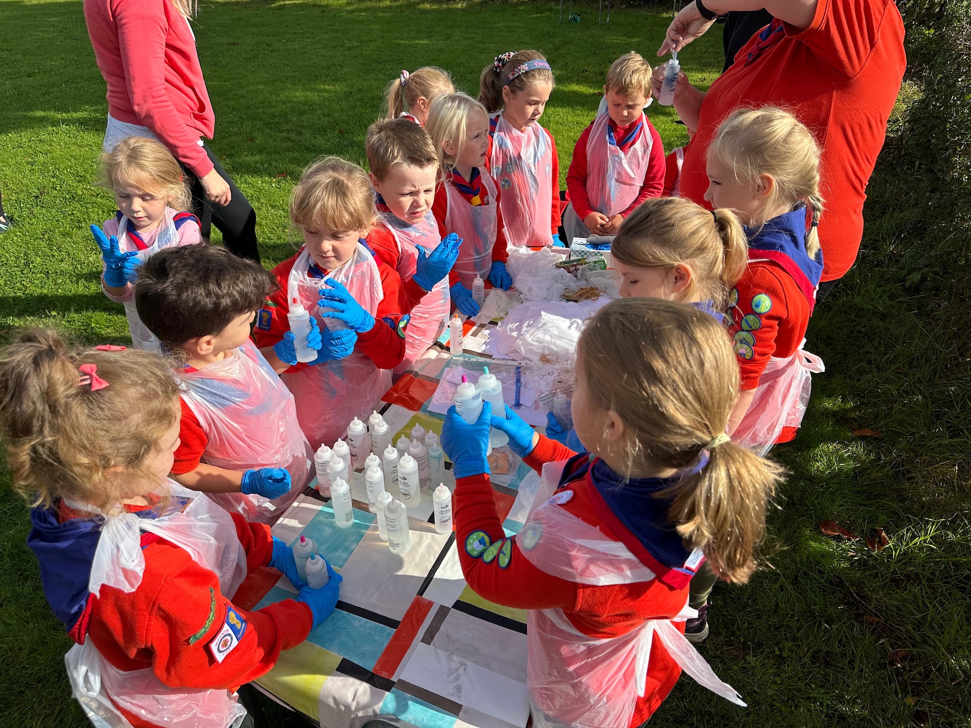 Over 120 Squirrels Go Nuts at our Fun Days!